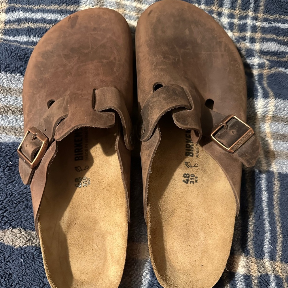Men’s Birkenstock clogs